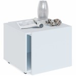 Стол журнальный Сокол СЖ-11 раздвиж. столешница ЛДСП белый (00-00013623)