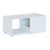 Стол журнальный Сокол СЖ-11 раздвиж. столешница ЛДСП белый (00-00013623)