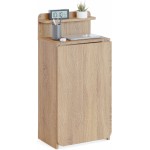 Стол для компьютера Сокол СП-19 складн. столешница ЛДСП дуб сонома каркас хром (00-00013783)