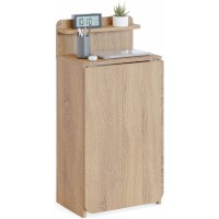 Стол для компьютера Сокол СП-19 складн. столешница ЛДСП дуб сонома каркас хром (00-00013783)