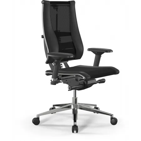 Кресло руководителя Метта Yoga 4DF B2-14D - YM93+Infinity черный сетка/ткань крестов. алюминий хром (комплект 1шт) Кресло руководителя Метта Yoga 4DF B2-14D - YM93+Infinity черный сетка/ткань крестов. алюминий хром (комплект 1шт)