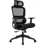 Кресло эргономичное Бюрократ 831 черный сетка с подголов. крестов. пластик Кресло эргономичное Бюрократ 831 черный сетка с подголов. крестов. пластик