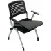 Стул Бюрократ X-Click-PP черный со столиком на ножках металл серый Стул Бюрократ X-Click-PP черный со столиком на ножках металл серый
