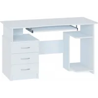 Стол для компьютера Сокол КСТ-08.1 столешница ЛДСП белый (00-00015041)