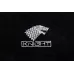Кресло игровое Knight Wolf черный/серый крестов. пластик