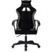 Кресло игровое Knight Optimum черный/серый крестов. пластик