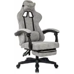 Кресло игровое Knight Lord/F серый Camby 82 крестов. пластик подст.для ног