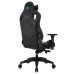 Кресло игровое Knight Titgame черный экокожа с подголов. крестов. пластик