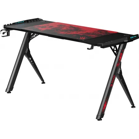 Стол игровой Bloody BD-TB101 столешница ЛДСП карбон каркас черный 140x75x75см