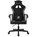 Кресло игровое Knight Optimum черный/серый крестов. пластик