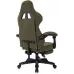 Кресло игровое Knight Lord/F хаки экомех крестов. пластик подст.для ног