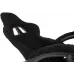 Кресло игровое Knight Lord/F черный экомех крестов. пластик подст.для ног