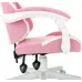 Кресло игровое Knight Kitty W Fabric розовый/молочный с подголов. крестов. пластик пластик белый