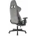 Кресло игровое Zombie Drift/F серый/черный крестов. пластик подст.для ног