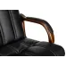Кресло руководителя Бюрократ T-9932Walnut черный экокожа крестов. металл/дерево Кресло руководителя Бюрократ T-9932Walnut черный экокожа крестов. металл/дерево