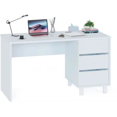 Стол Сокол СПм-210 столешница ЛДСП белый 75x135x60см (00-00015564)