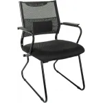 Кресло Бюрократ CH Balance-Av черный Elastic-102 TW-11 сетка/ткань полозья металл черный