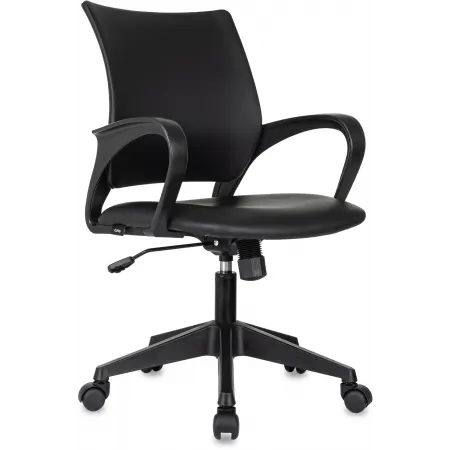 Кресло Бюрократ CH-695N черный экокожа крестов. пластик Кресло Бюрократ CH-695N черный экокожа крестов. пластик