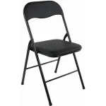 Стул Brabix Golf CF-007 комплект 4шт искусственная кожа черный металл черный на ножках (533032)