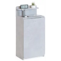 Стол для компьютера Сокол СП-19 складн. столешница ЛДСП бетон каркас хром (00-00015992)