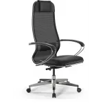 Кресло Метта ErgoLife Comfort черный сиденье черный сетка с подголов. крестов. металл хром Кресло Метта ErgoLife Comfort черный сиденье черный сетка с подголов. крестов. металл хром