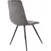 Стул для дома Domfy DK CHILLY комплект 4шт т.серый Holland 18 металл черный на ножках (DK-CHILLY_1/HL18_4)