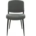 Стул для дома Бюрократ CH-K8 серый Alfa 44 металл черный на ножках (CH-K8_1/GREY)