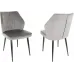 Стул для дома Бюрократ CH-K5_2 комплект 2шт т.серый Holland 18 металл черный на ножках (CH-K5_1/HL18_2)