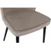 Стул для дома Бюрократ CH-K5 т.бежевый Holland 61 металл черный на ножках (CH-K5_1/HL61)