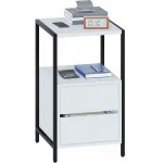 Тумба Сокол КТ-400 приставная 437x449x755мм белый (00-00016106)