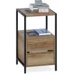 Тумба Сокол КТ-400 приставная 437x449x755мм дуб делано (00-00016109)