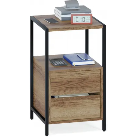 Тумба Сокол КТ-400 приставная 437x449x755мм дуб делано (00-00016109)