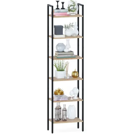 Стеллаж Сокол СТ-400 пол.:6 1850x486x296мм дуб сонома (00-00016207) Стеллаж Сокол СТ-400 пол.:6 1850x486x296мм дуб сонома (00-00016207)