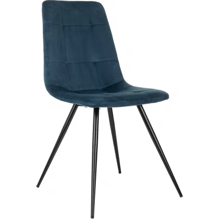 Стул для дома Бюрократ CH-K1 синий Holland 58 металл черный на ножках (CH-K1_1/HL58)