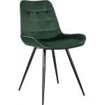 Стул для дома Бюрократ CH-K2 зеленый Holland 30 металл черный на ножках (CH-K2_1/HL30)