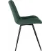 Стул для дома Бюрократ CH-K2 зеленый Holland 30 металл черный на ножках (CH-K2_1/HL30)