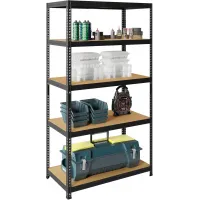 Стеллаж Практик SBL 200KD/75x35/5 пол.:5 разборная 2000x750x350мм серый (S24499391109)