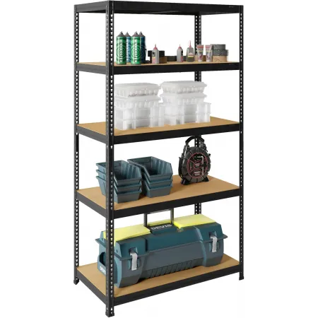 Стеллаж Практик SBL 200KD/75x35/5 пол.:5 разборная 2000x750x350мм серый (S24499391109)