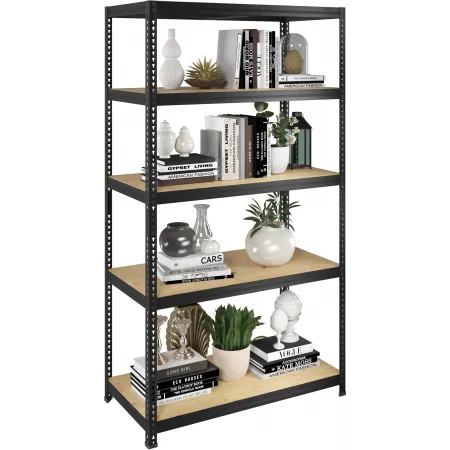 Стеллаж Практик SBL 200KD/90x45/5 пол.:5 разборная 2000x900x450мм серый (S24499393409)