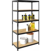 Стеллаж Практик SBL 200KD/120x40/5 пол.:5 разборная 2000x1200x400мм серый (S24499395309) Стеллаж Практик SBL 200KD/120x40/5 пол.:5 разборная 2000x1200x400мм серый (S24499395309)