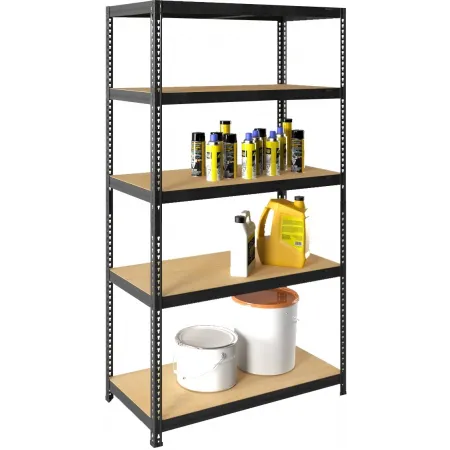 Стеллаж Практик SBL 200KD/120x40/5 пол.:5 разборная 2000x1200x400мм серый (S24499395309) Стеллаж Практик SBL 200KD/120x40/5 пол.:5 разборная 2000x1200x400мм серый (S24499395309)