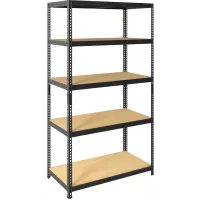 Стеллаж Практик SBL 200KD/120x45/5 пол.:5 разборная 2000x1200x450мм серый (S24499395509) Стеллаж Практик SBL 200KD/120x45/5 пол.:5 разборная 2000x1200x450мм серый (S24499395509)