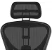 Кресло эргономичное Herman Miller Aeron C Large черный сетка с подголов. крестов. пластик