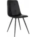 Стул для дома Бюрократ CH-K1_4 комплект 4шт экокожа черный металл черный на ножках (CH-K1_1/BLACK-PU_4)