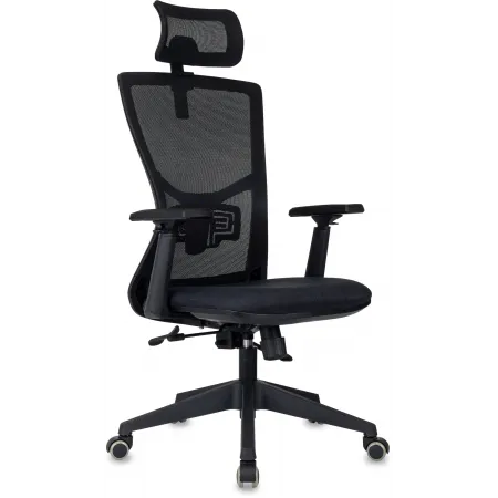 Кресло эргономичное Бюрократ MC-811-H черный Elastic-102 сетка/ткань крестов. пластик Кресло эргономичное Бюрократ MC-811-H черный Elastic-102 сетка/ткань крестов. пластик