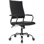 Кресло руководителя Бюрократ CH BALANCE SL Line черный экокожа крестов. металл хром Кресло руководителя Бюрократ CH BALANCE SL Line черный экокожа крестов. металл хром