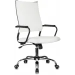 Кресло руководителя Бюрократ CH BALANCE SL Line белый экокожа крестов. металл хром Кресло руководителя Бюрократ CH BALANCE SL Line белый экокожа крестов. металл хром