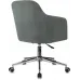 Кресло Бюрократ CH-395SL серый Alfa 44 крестов. металл хром