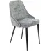 Стул для дома Бюрократ CH-K3_2 комплект 2шт серый Light 19 металл черный на ножках (CH-K3_1/LT19_2)