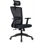 Кресло эргономичное Бюрократ MC-811S-H черный Elastic-102 сетка/ткань с подголов. крестов. пластик